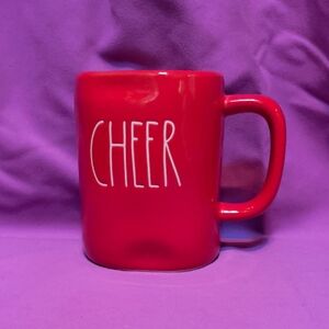 Rae Dunn Red Cheer Mug